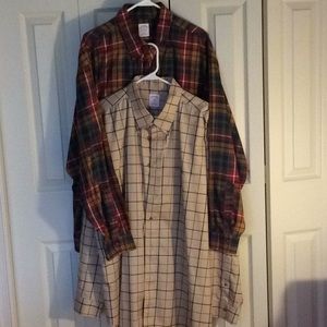 Men’s XXL 100%cotton Brooks Brothers Shirts
